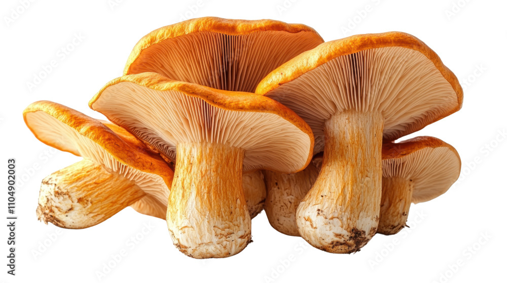 Fototapeta premium mushrooms isolated on white background