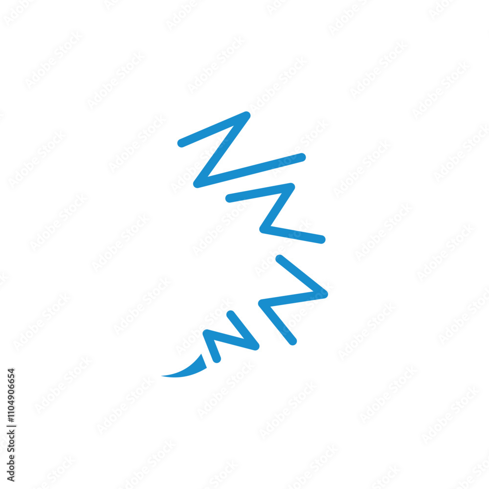 Sleep snore bubble symbol design Sleep snore bubble symbol design