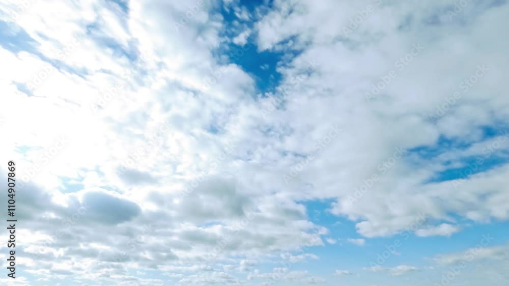 cute timelapse of light clouds - natural background cute timelapse of light clouds - natural background