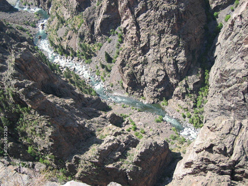 Deep canyon in black canyon of the Gunnison national park,Colorado
Deep canyon in black canyon of the Gunnison national park,Colorado