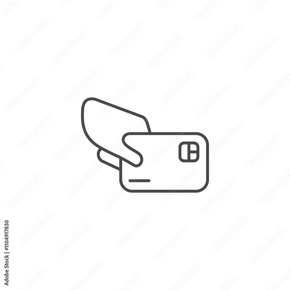 Credit card icon template vector illustration Credit card icon template vector illustration