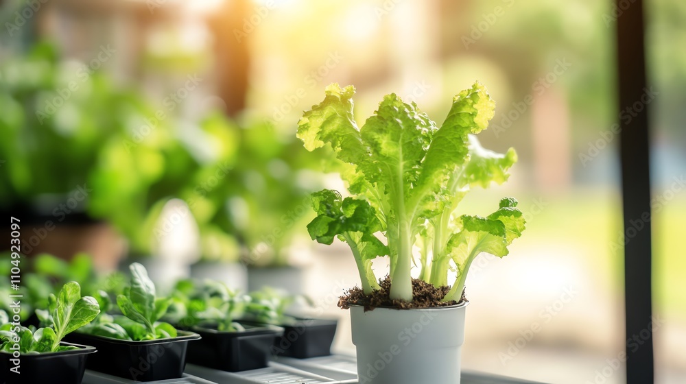 Using hightech equipment to grow vegetables Using hightech equipment to grow vegetables