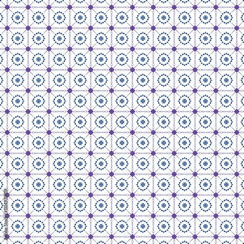 Cute kawaii seamless fabric pattern