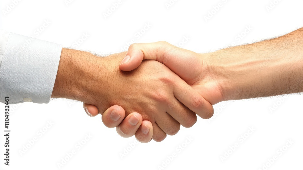 Hands Shaking to Finalize Service Agreement Hands Shaking to Finalize Service Agreement