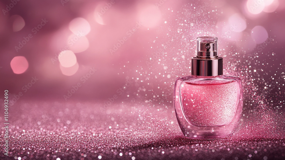 Pink glitter light spray effect. Dust sparkle vector. Magic powder burst. Rose perfume mist texture. Luxury shiny paint explosion with shimmer and twinkle. Bright starlight glow trail at night Pink glitter light spray effect. Dust sparkle vector. Magic powder burst. Rose perfume mist texture. Luxury shiny paint explosion with shimmer and twinkle. Bright starlight glow trail at night