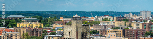 Bronx Building and New Jersey Trees