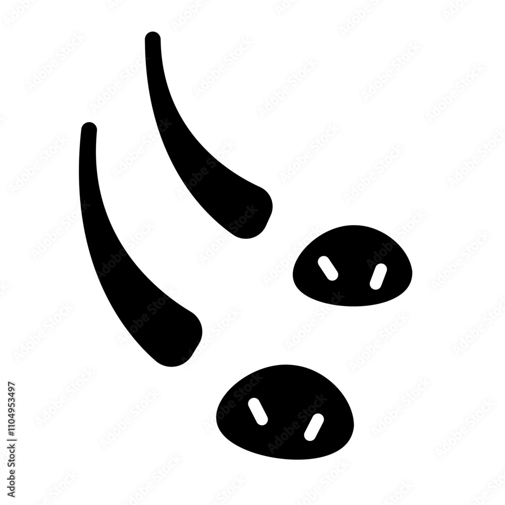 Fototapeta premium Comet Solid Icon