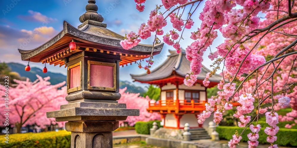 Kyoto Cherry Blossom Macro Lantern Kiyomizu-dera Kyoto Cherry Blossom Macro Lantern Kiyomizu-dera