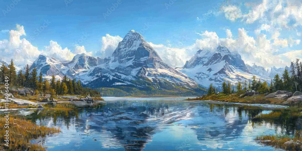 Exploring the pristine beauty of alpine lakes in the canadian rockies a snow-capped paradise for nature enthusiasts Exploring the pristine beauty of alpine lakes in the canadian rockies a snow-capped paradise for nature enthusiasts
