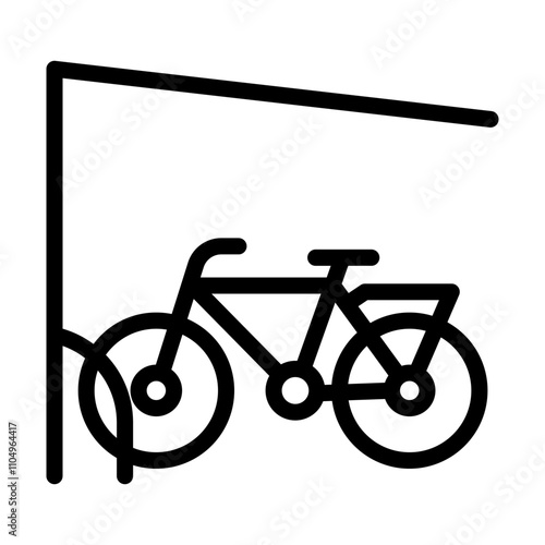 Bicycle icon template