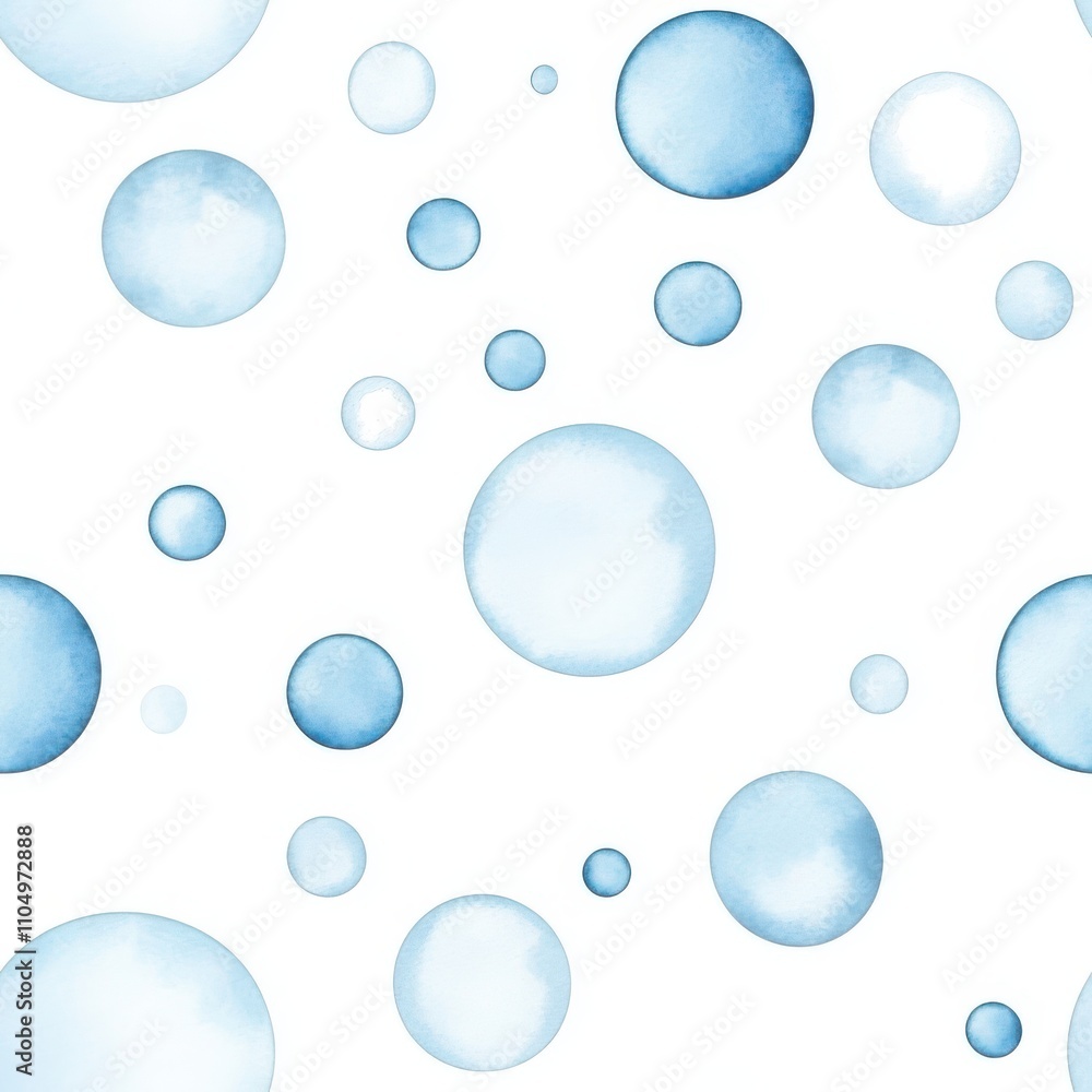 A whimsical pattern of blue watercolor bubbles on a white background, creating a light and airy feel. A whimsical pattern of blue watercolor bubbles on a white background, creating a light and airy feel.