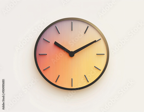 Wallpaper Mural Modern Wall Clock Torontodigital.ca