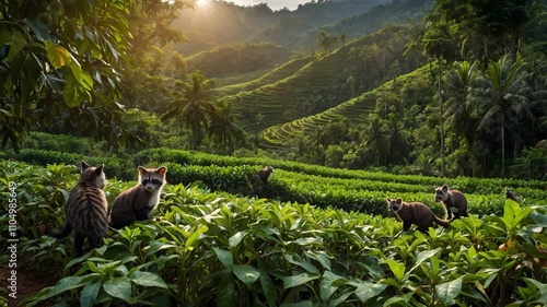 Hopi Lusaka Harvest: Civet Cats in the Indonesian Coffee Fields photo