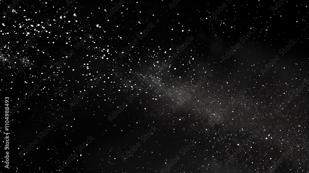 Fototapeta premium Black Art Starry Sky Background