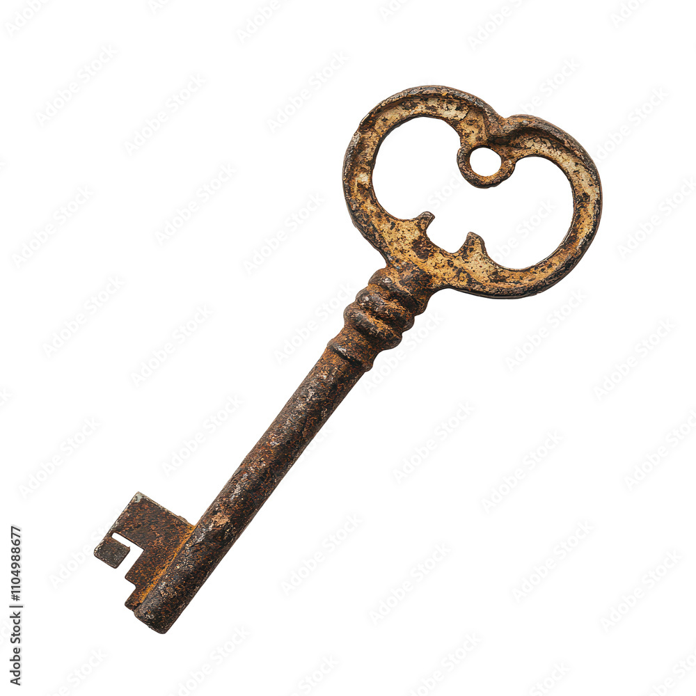 Antique key resting beside rusted lock evokes memories of lost treasures from a bygone era, Antique Key with Rusted Lock A Symbol Memories and Stories, transparent background. Antique key resting beside rusted lock evokes memories of lost treasures from a bygone era, Antique Key with Rusted Lock A Symbol Memories and Stories, transparent background.