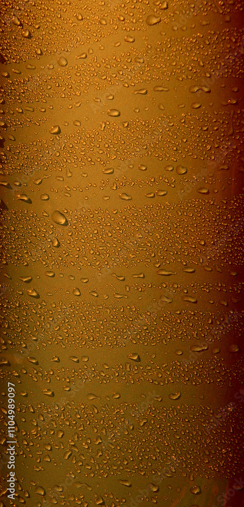 Pattern of variety size drops on golden surface. Stock Photo For Abstract Golden Vertical Backgrounds
Pattern of variety size drops on golden surface. Stock Photo For Abstract Golden Vertical Backgrounds