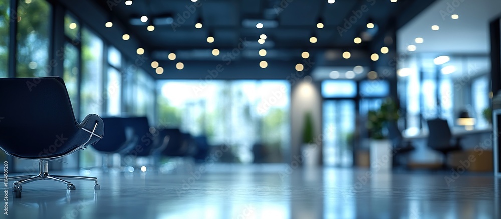 A modern office space with sleek design and natural light. A modern office space with sleek design and natural light.