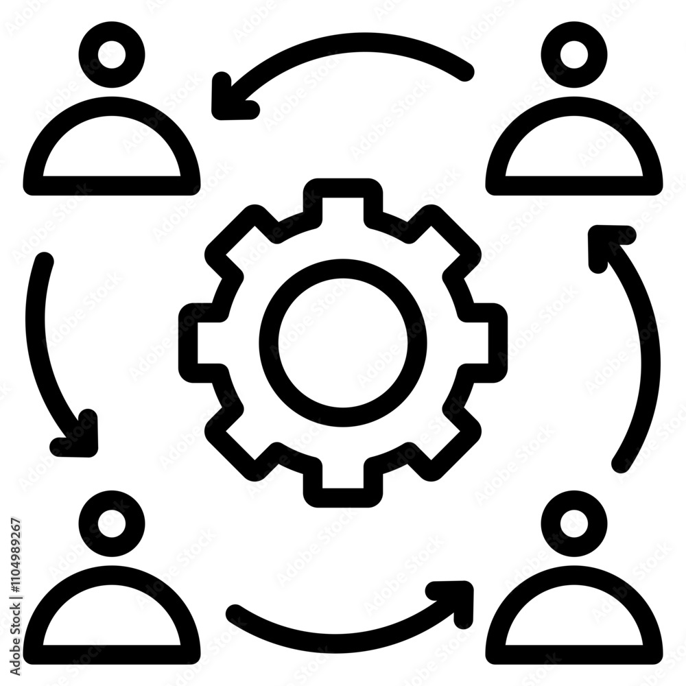 Employee Engagement Icon Employee Engagement Icon