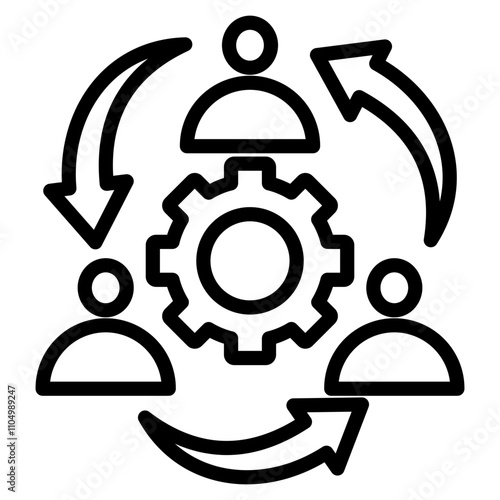 Team Building Activity Icon