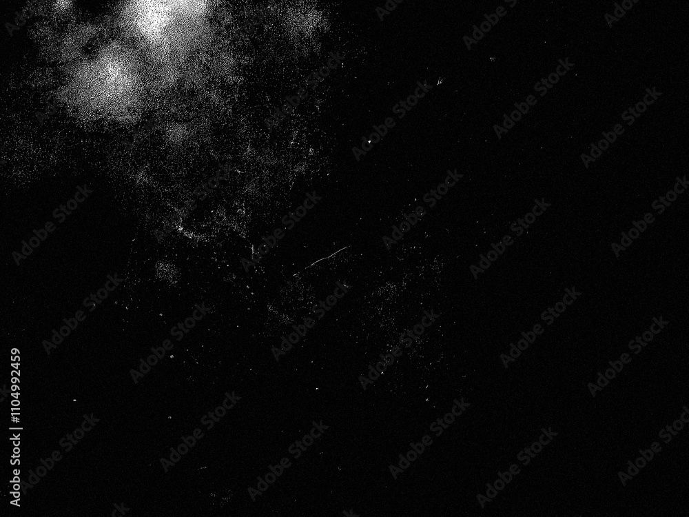 Obraz premium Abstract Particle Texture on Black Background