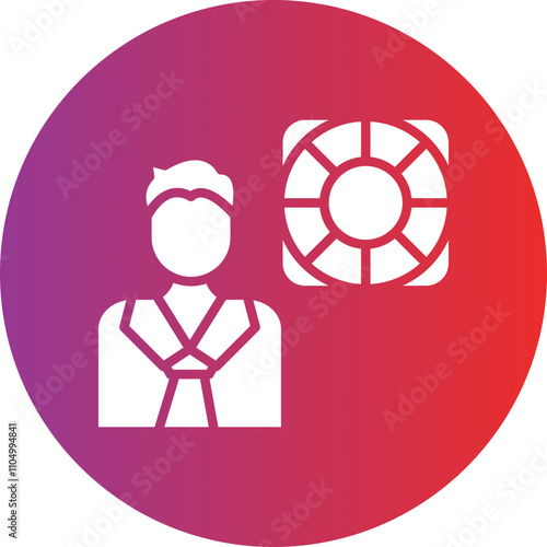 Lifeguard icon style