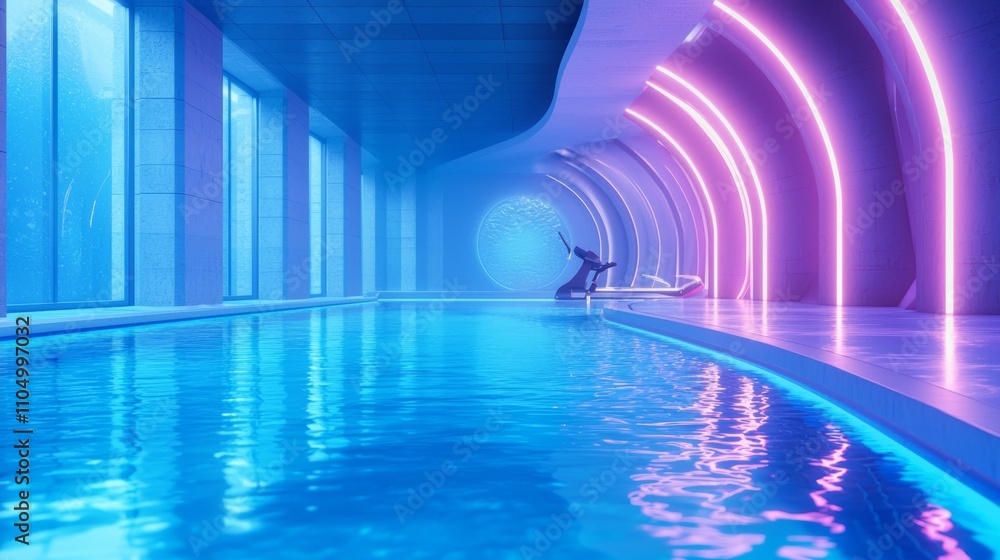 Gym, interior and empty space concept Gym, interior and empty space concept