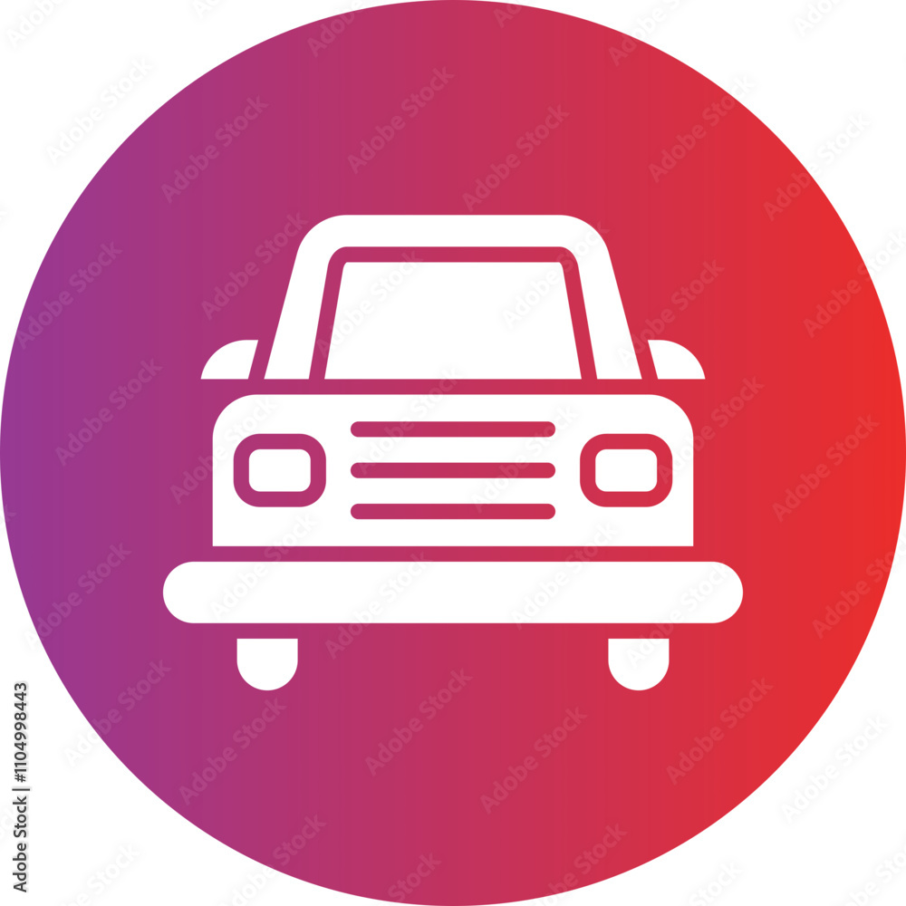 Car icon style Car icon style