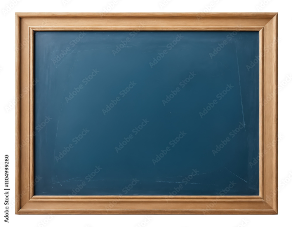 Empty chalkboard with wooden frame, isolated on transparent background. Empty chalkboard with wooden frame, isolated on transparent background.