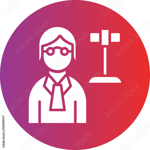 Judge icon style