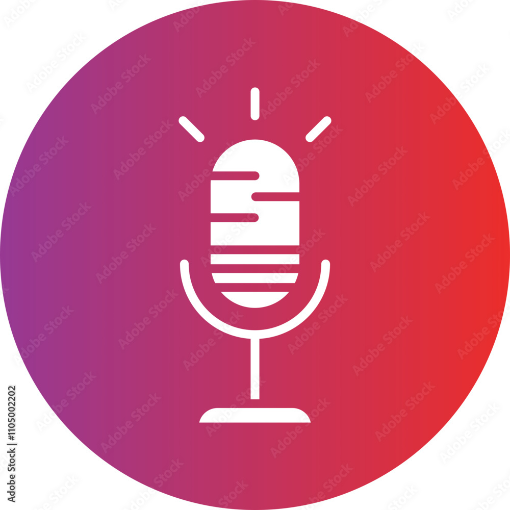 Mic icon style Mic icon style