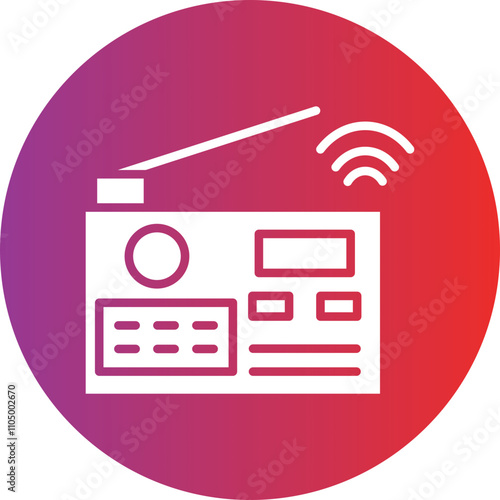 Radio icon style