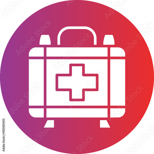 Survival Bag icon style