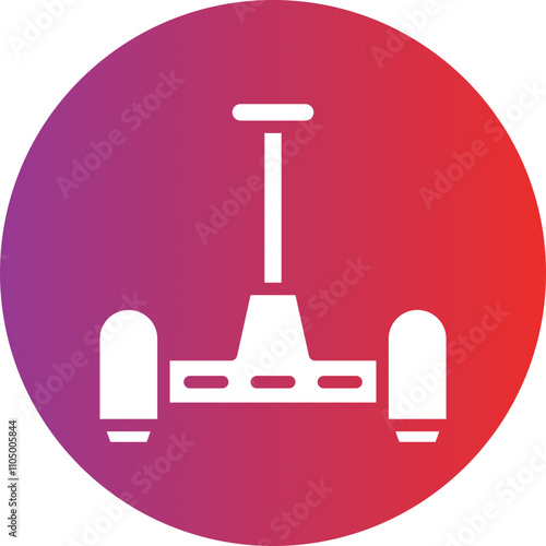 Hoverboarding icon style