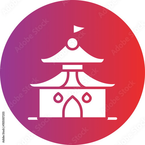 Temple icon style