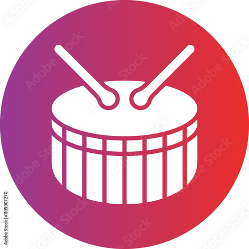 Drum icon style