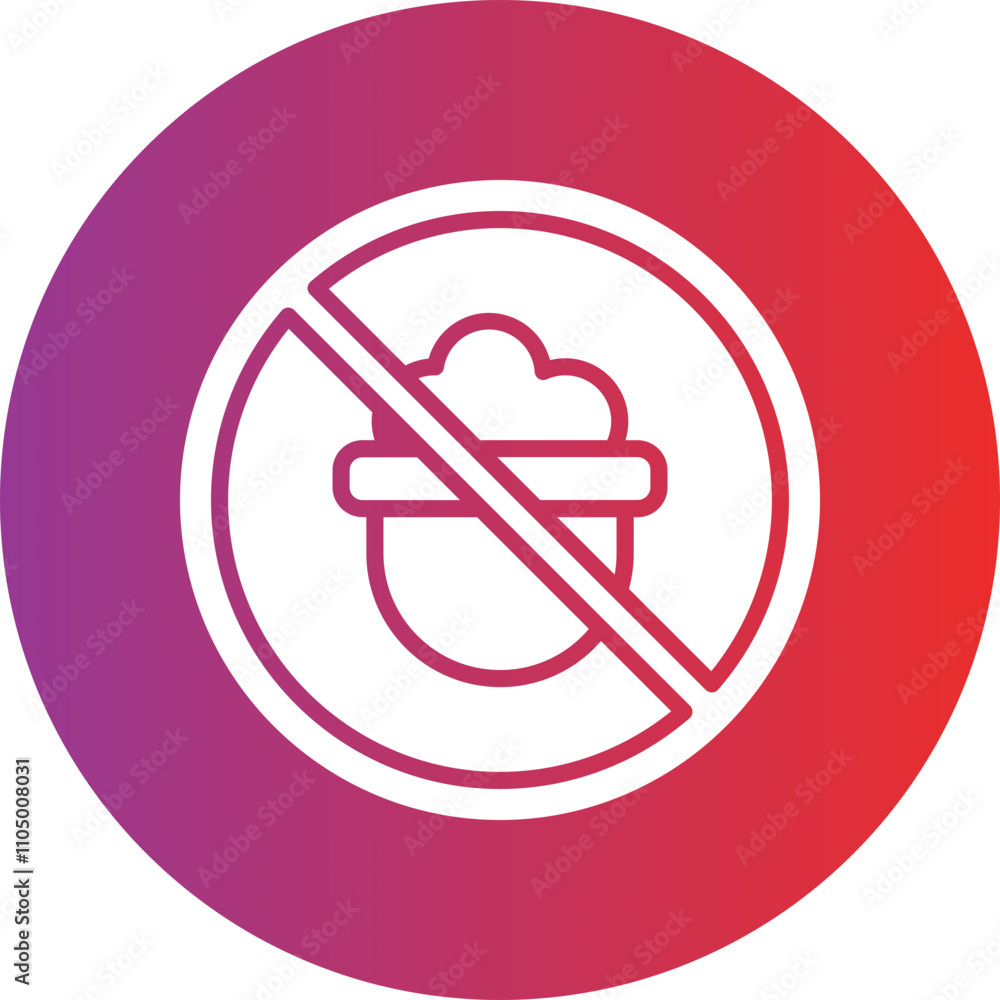 No Food icon style