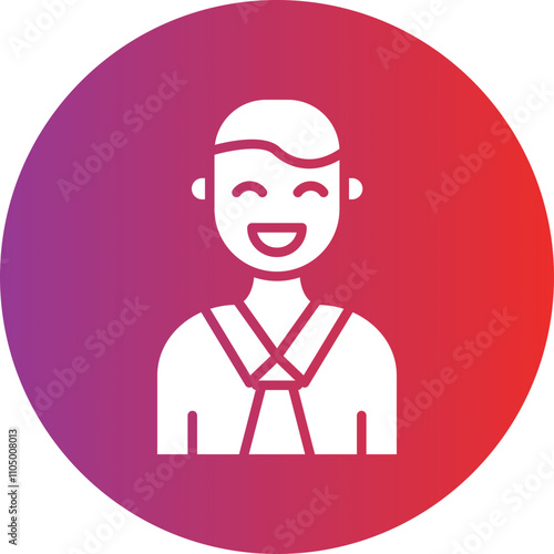 Man icon style
