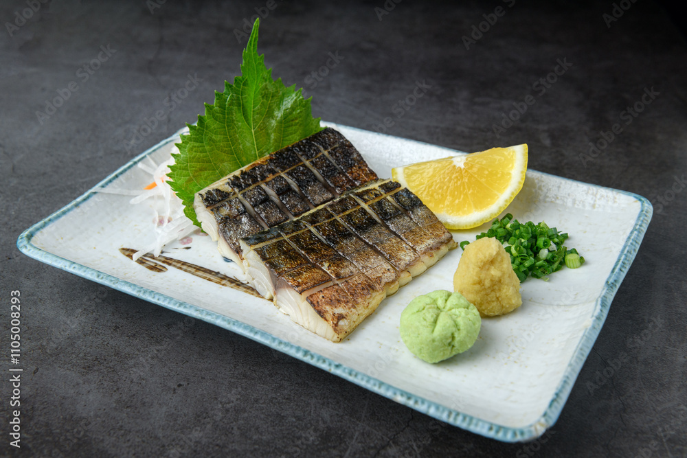Saba grill japanese style