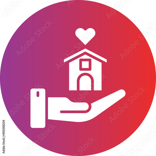 Shelter icon style