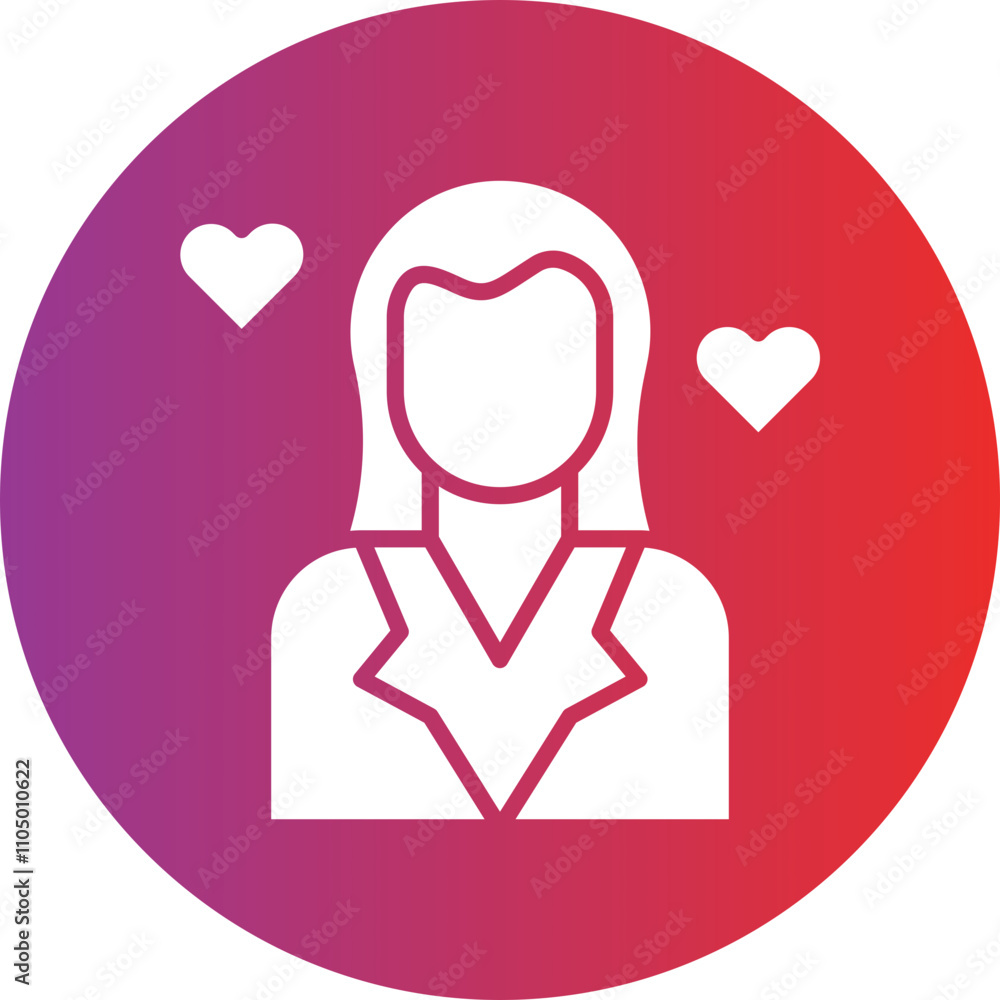Babysitter icon style Babysitter icon style