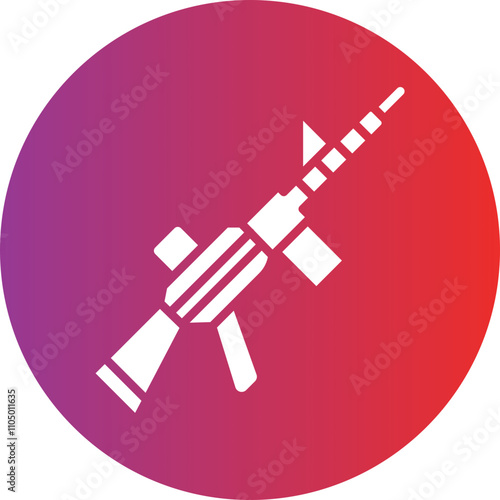 Gun icon style