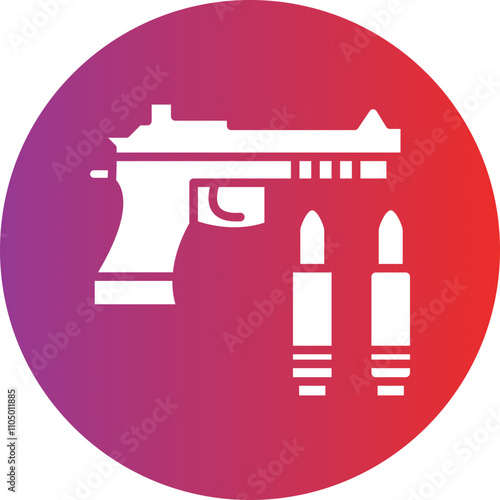 Gun icon style