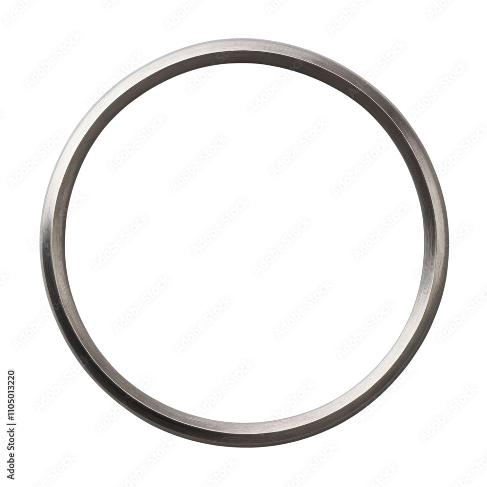 Metal ring isolated on a transparent background Metal ring isolated on a transparent background