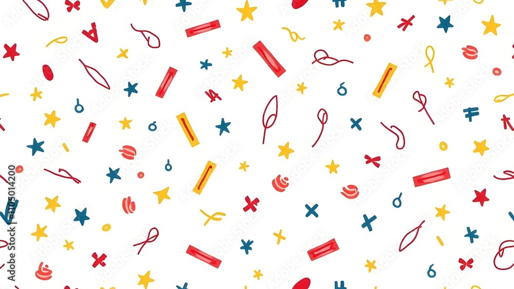Playful Scribble Background Colorful Doodle Line Art Playful Scribble Background Colorful Doodle Line Art
