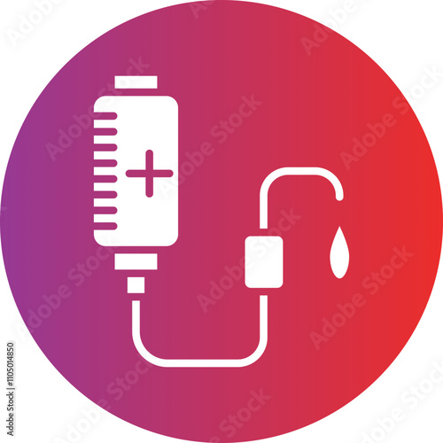 Blood Transfusion icon style
