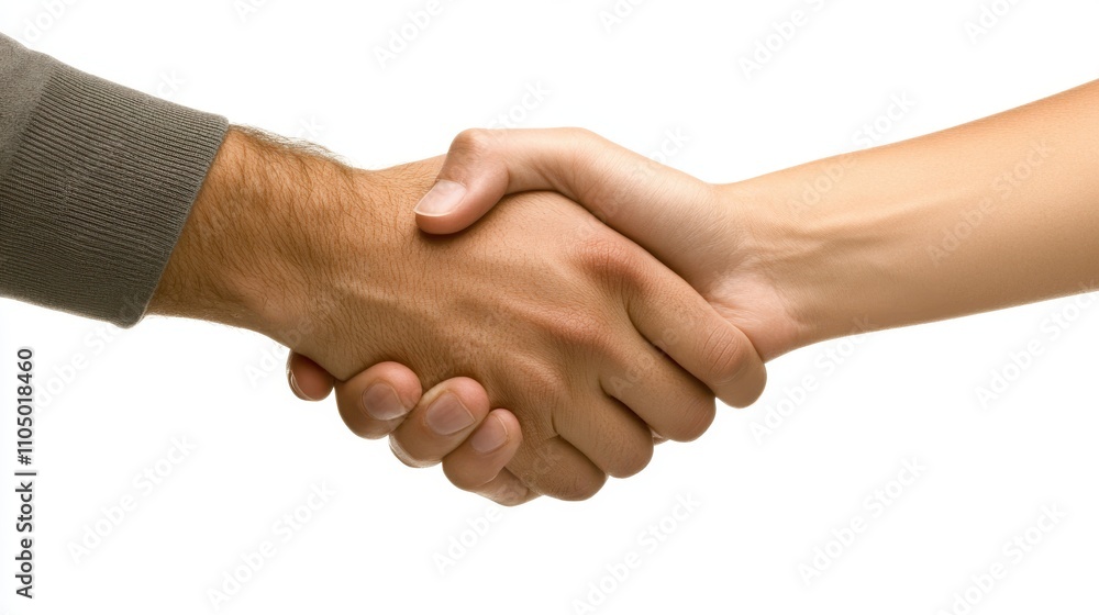 Professional Handshake After Interview in Soft Lighting Professional Handshake After Interview in Soft Lighting