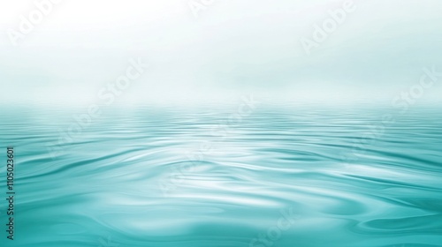 Serene Aqua Water Surface Abstract Background