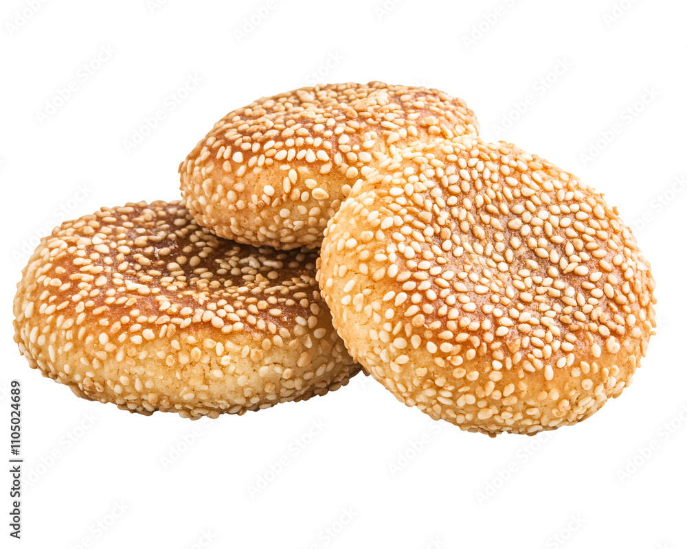 a group of round brown food items a group of round brown food items