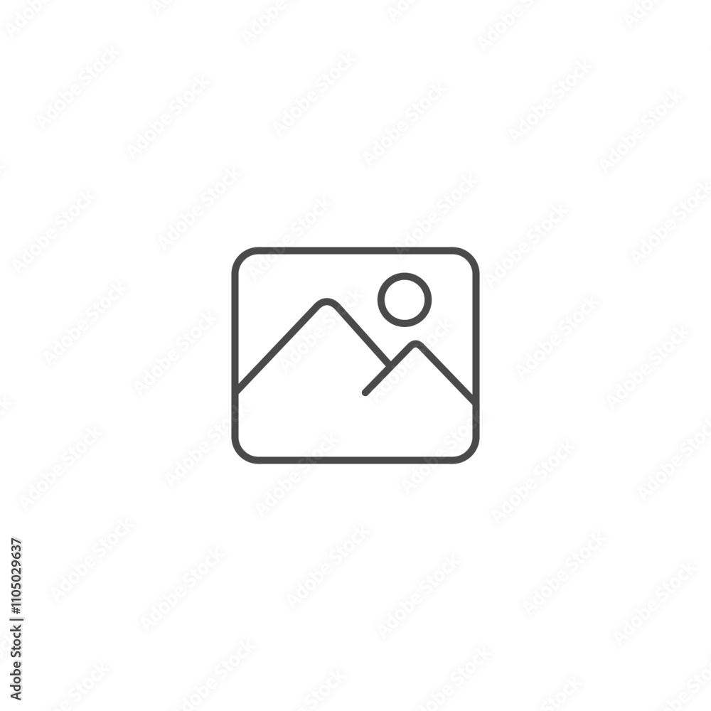 Gallery image icon template vector illustration Gallery image icon template vector illustration