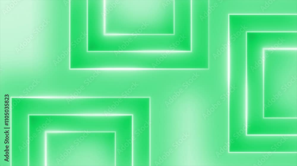 Turquoise color 3d square shaped multiple glowing shiny luxury lines modern design Loop-able geometrical background Turquoise color 3d square shaped multiple glowing shiny luxury lines modern design Loop-able geometrical background